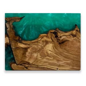 Cutting board with epoxy resin 24x17cm - Picture 4