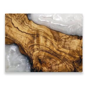 Cutting board with epoxy resin 24x17cm - Picture 3